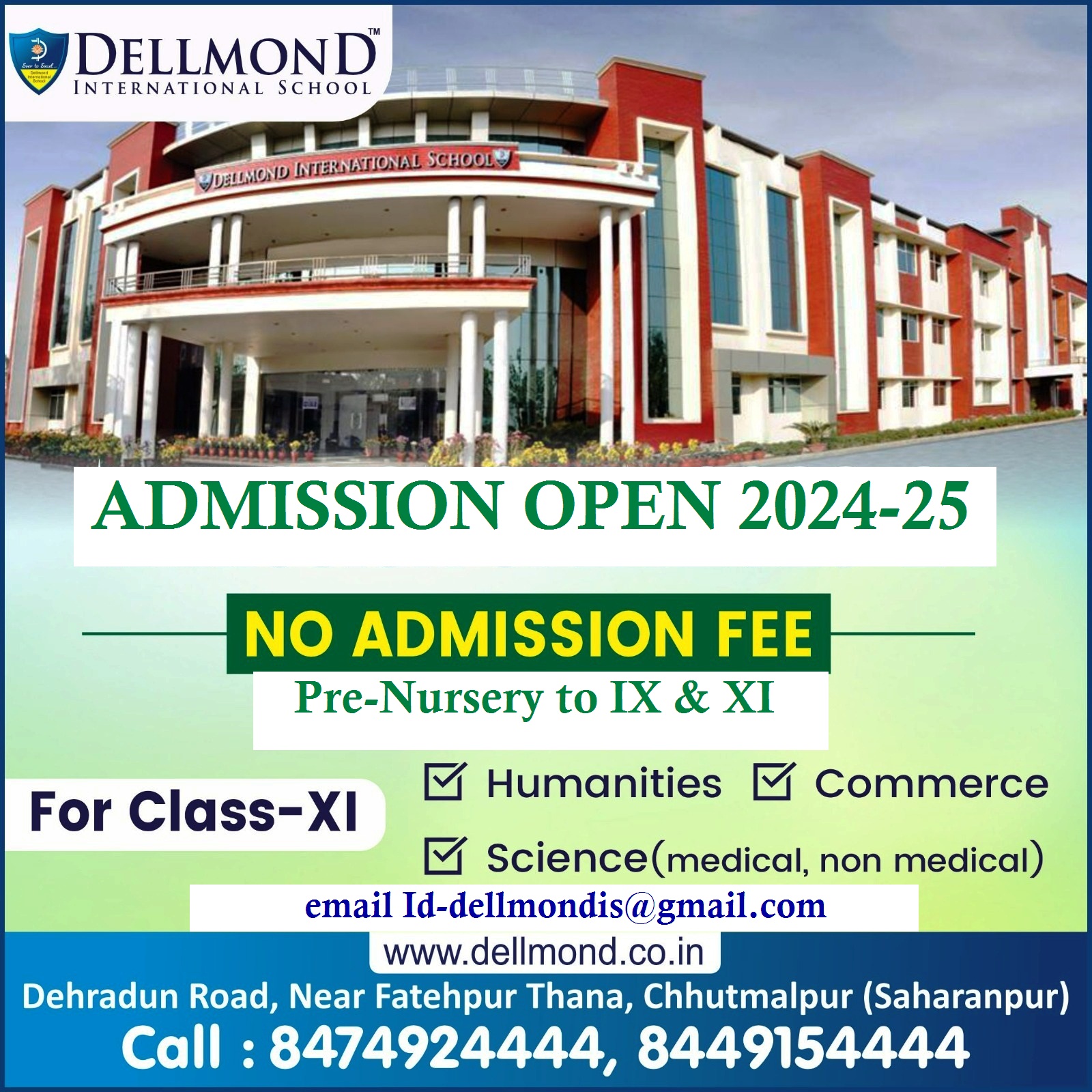 Dellmond International School Chhutmalpur
